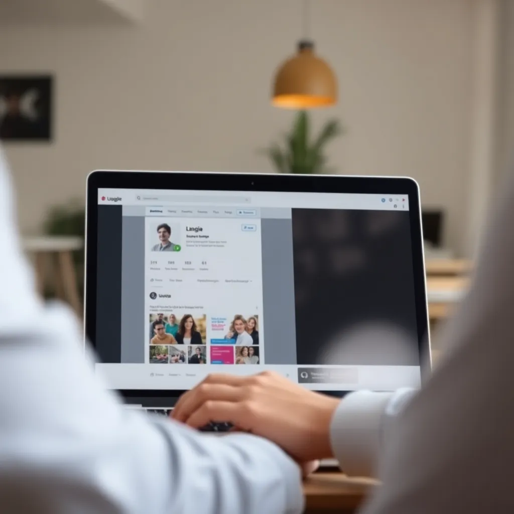 Специалист настраивает таргетированную рекламу в ВКонтакте